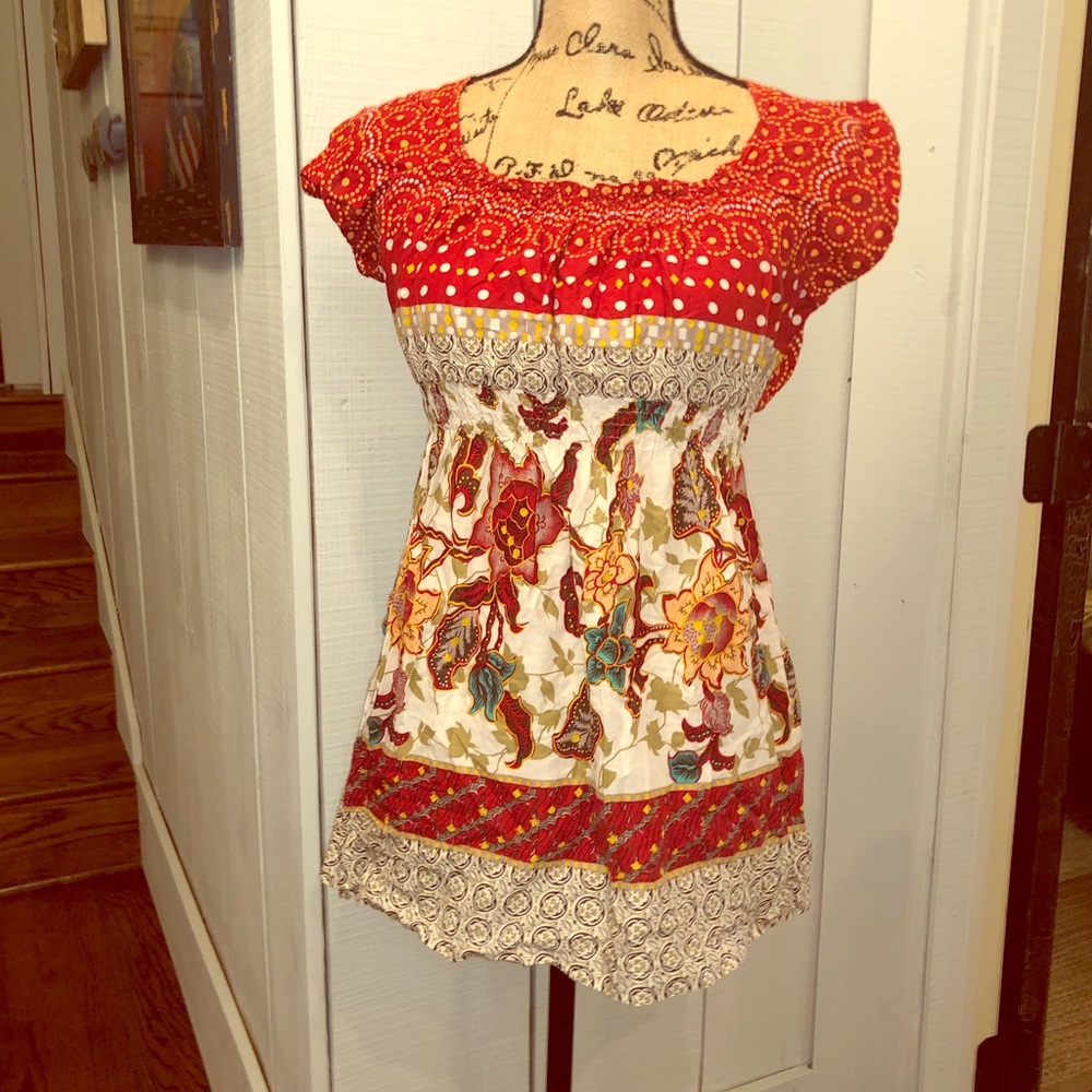 Summer empire waist top